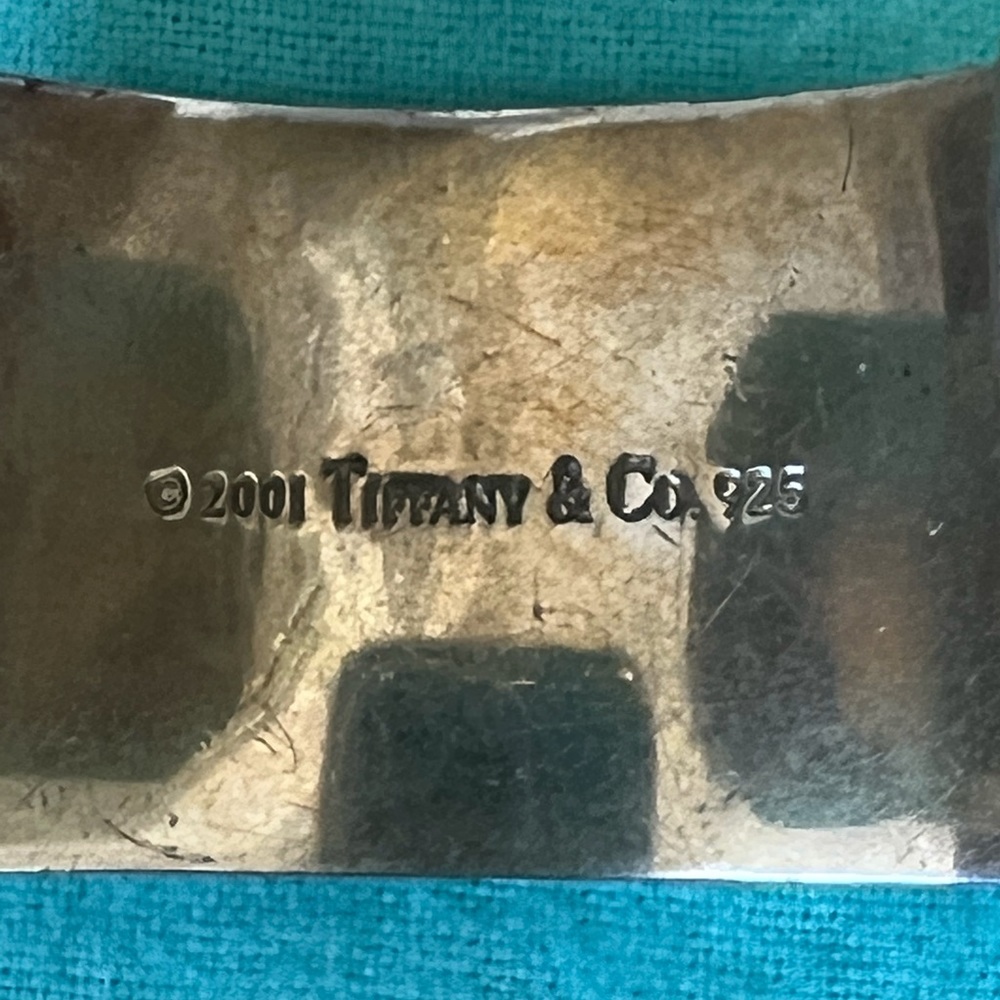 Tiffany 1837 wide cuff bracelet - Picture 4 of 6